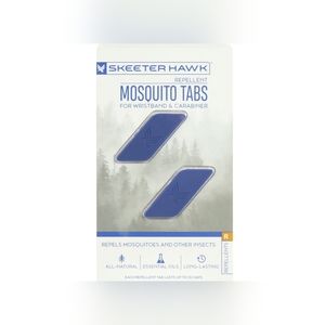 Skeeter Hawk Replacement Repellent for the Mosquito Wristband and Carabiner